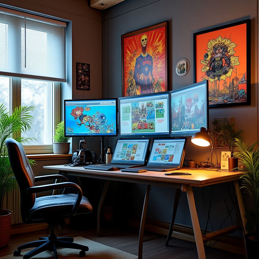 Studio de création AnimeAI World